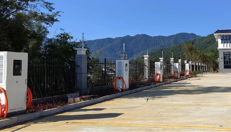 Electric vehicle charging station case